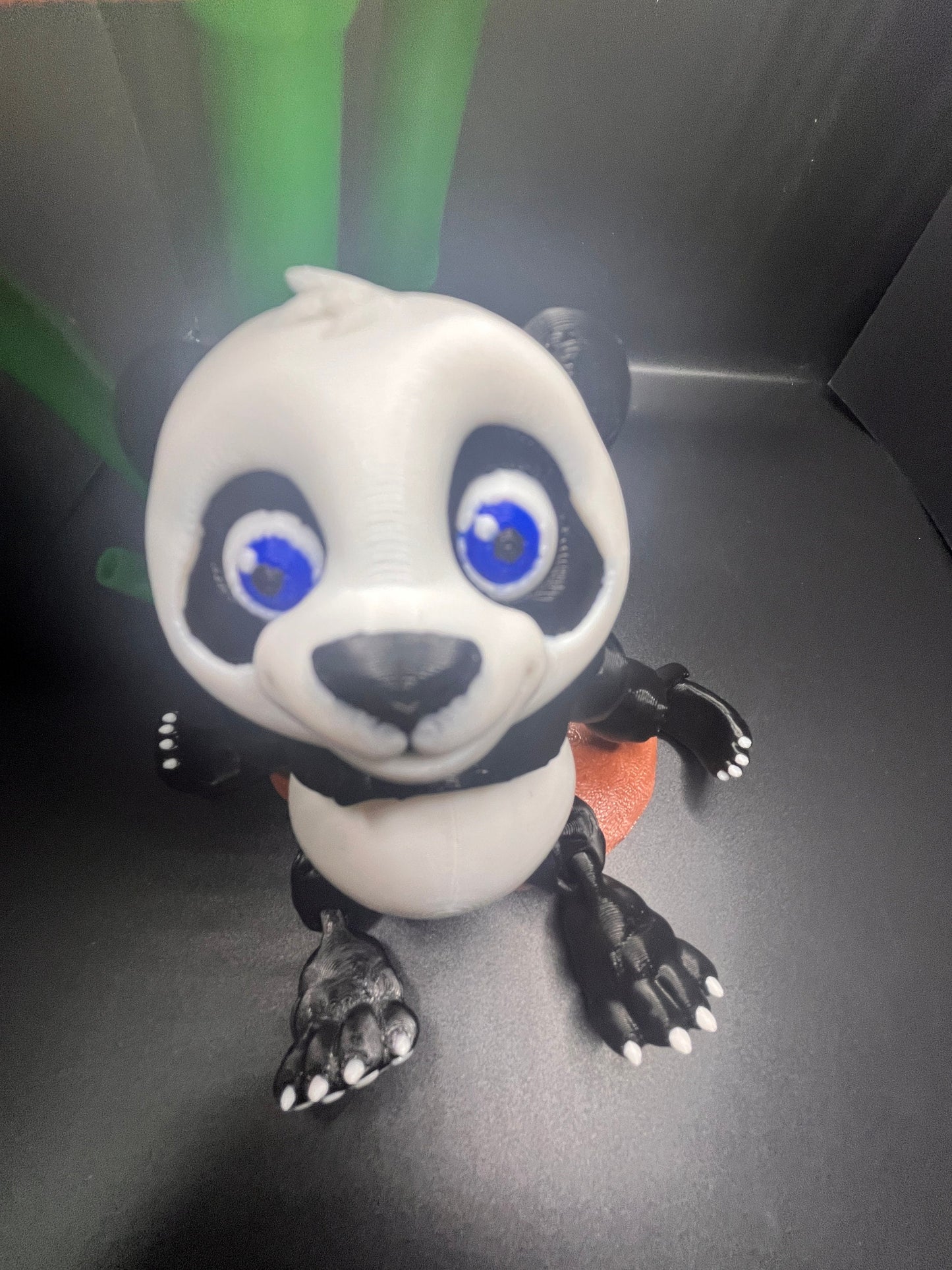 3D Printed Panda with Hangout