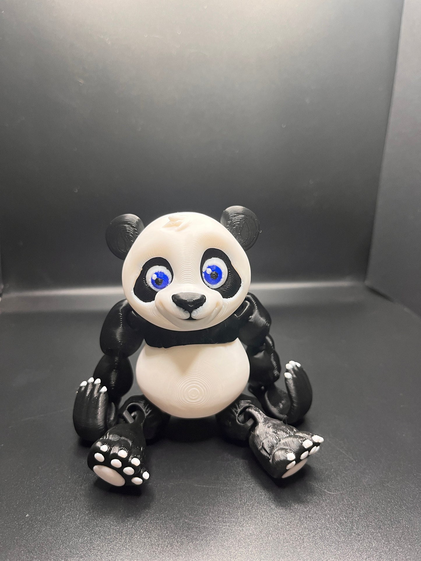 3D Printed Panda with Hangout