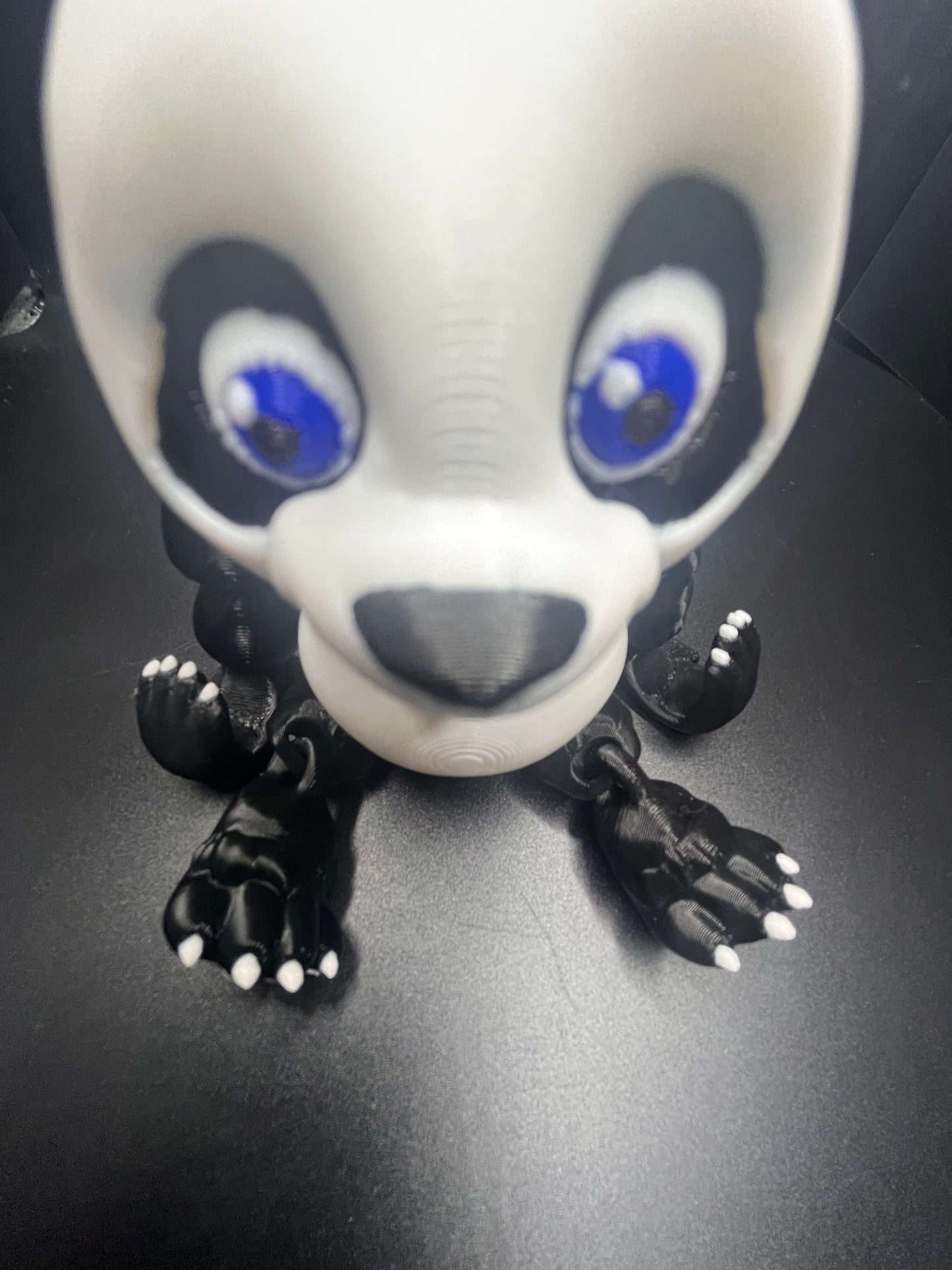 3D Printed Panda with Hangout